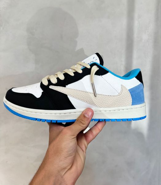 Jordan 1 low azul - Travis Scott