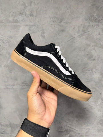 Old Skool - preto/caramelo